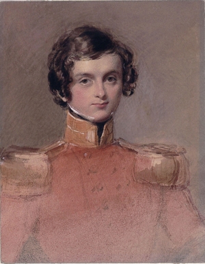 An officer in military uniform
