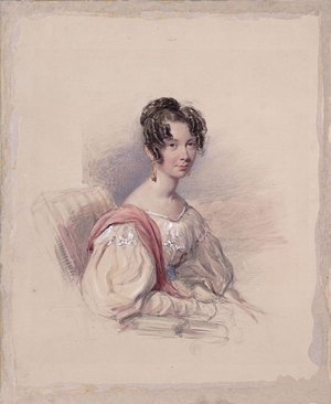 An unknown young lady
