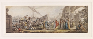 Copy after William Hamilton's design for a painted panel in the Saloon of Kedleston Hall