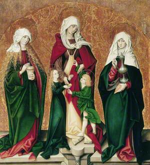 Saint Mary Magdalene, Saint Anne with the Infant Mary, the Christ Child and Saint Barbara