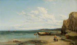 Coastal Scene with Boats