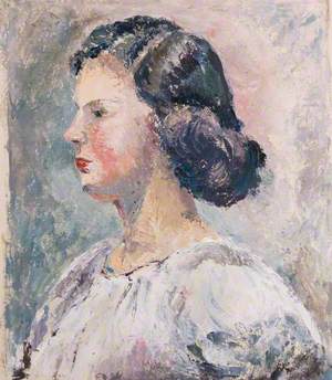 Portrait of an Unknown Woman in Profile