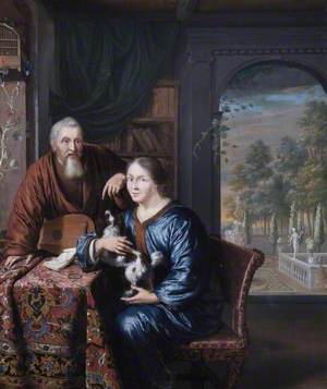 A Dutchman and His Wife