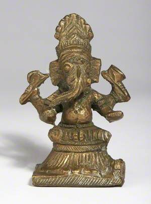 Lord Ganesha in Brass