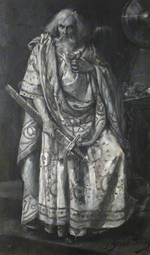 Sir Henry Irving (1838–1905), as King Lear, Lyceum Theatre