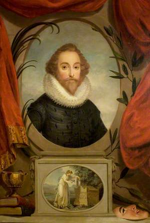 An Ideal Portrait of William Shakespeare (1564–1616)