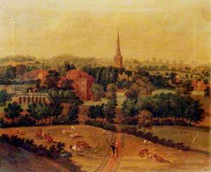 Stratford-upon-Avon, Warwickshire, from Cross-o'the-Hill