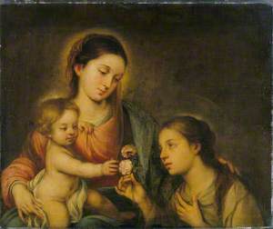 The Virgin and Child with Saint Rose of Viterbo