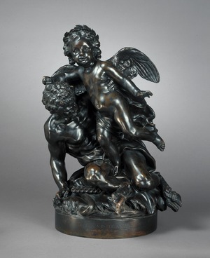 Cupid Vanquishing Pan (Love Conquers All)