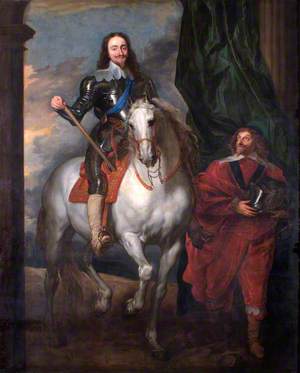 Charles I (1600–1649), on Horseback with Monsieur de St Antoine