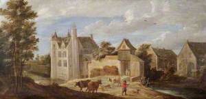 View of the Artist's House 'de Drij Toren', near Perk