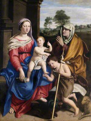 The Virgin and Child with Saint Elizabeth and the Infant Saint John