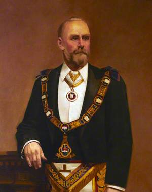 Earl Amherst, When Viscount Holmesdale Grand Master (1863–1866)