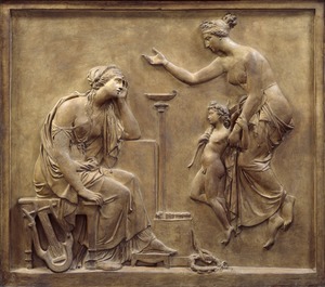 Venus and Cupid Appearing to Sappho to Console Her