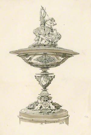 Design for the 1856 Goodwood Cup