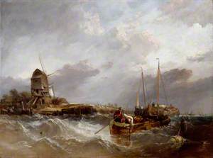 On the Scheldt near Leiskenshoeck: A Squally Day