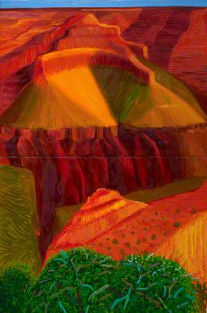 Double Study for 'A Closer Grand Canyon'
