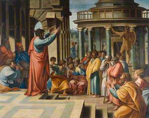 Paul Preaching in the Areopagus