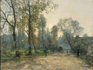 Le chemin de la Corderie à Trouville