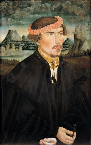 Portrait of a Young Man Dressed as a Bridegroom