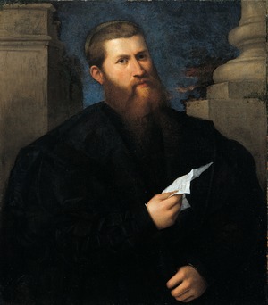 Portrait of a Man with a Letter