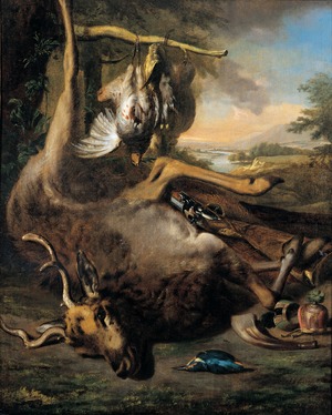 Hunting Still Life with Dead Game