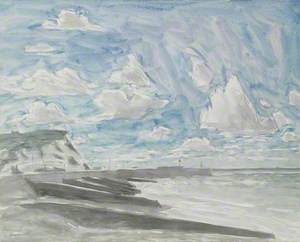 Beach and Cliffs, St Valery