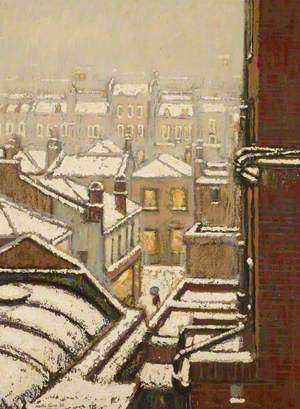 Houses and Roofs in the Snow