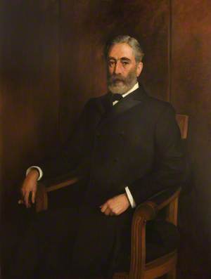 William Hunting, FRCVS, President (1894–1895)