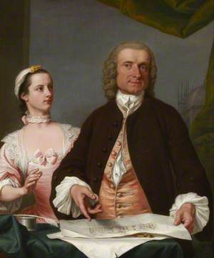 Isaac Ware (1704–1766), and His Daughter Mary