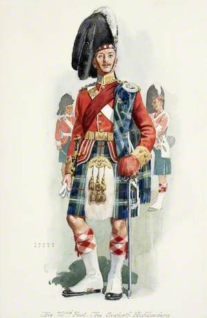 The Uniforms of the Services, the 72nd Foot, the Seaforth Highlanders