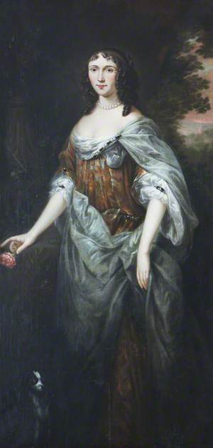 Portrait of 'Woman with a Rose'