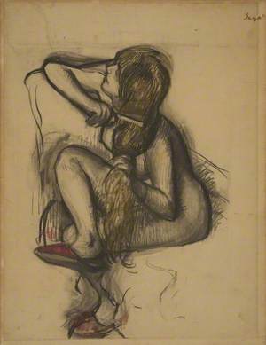 Femme se peignant (Woman Combing Her Hair)