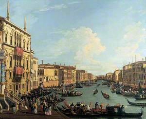Regatta on the Grand Canal, Venice