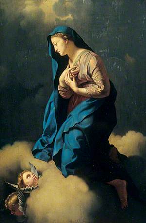 Mary Immaculata (Mary Annunciate Contemplating the Birth of Jesus)