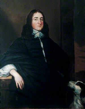 Portrait of a Man with a Dog