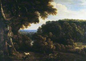 Landscape with Sportsmen and Dogs