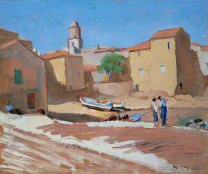 French Harbour Scene