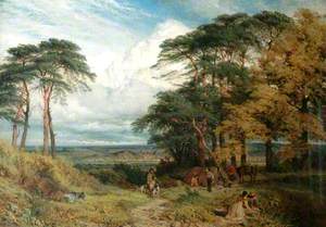 The Gypsys' Encampment: Nottingham from Wilford Hill