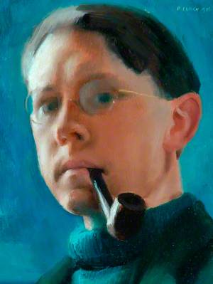 Self Portrait with Pipe