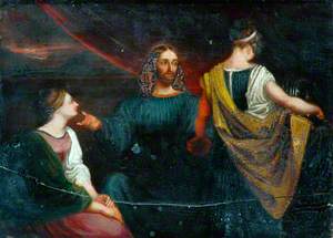 Christ with Martha and Mary