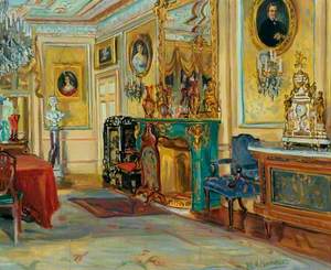 Large Drawing Room with a Malachite Fireplace, Cliffe Castle