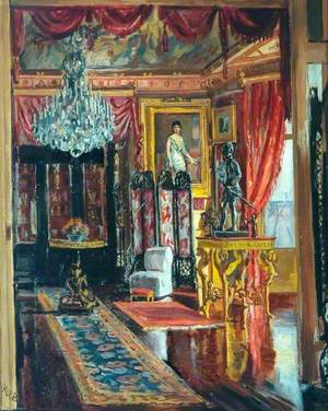 Red Drawing Room, Cliffe Castle