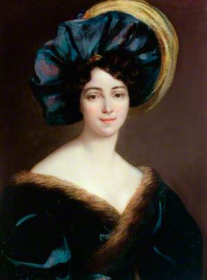 Portrait of a Lady with a Fur Trimmed Cloak