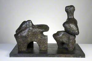 Two Piece Reclining Figure No. 4