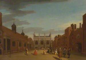 Lincoln's Inn, the Chapel, and Old Hall, London
