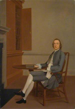 Portrait of an Unknown Man Seated at a Table