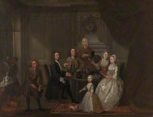 Group Portrait, Probably of the Raikes Family