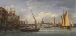 London Bridge, with St Paul's Cathedral in the Distance