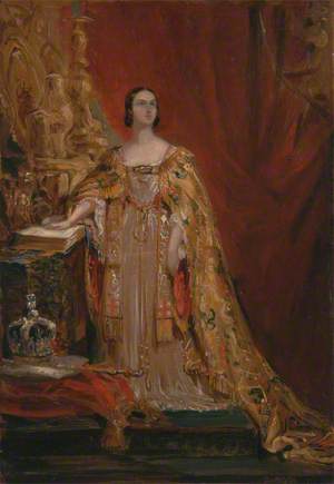Queen Victoria Taking the Coronation Oath, 28 June 1838